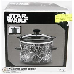 NEW STAR WARS TWO QUART SLOW COOKER WITH
