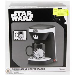 NEW STAR WARS SINGLE SERVE COFFEE MAKER
