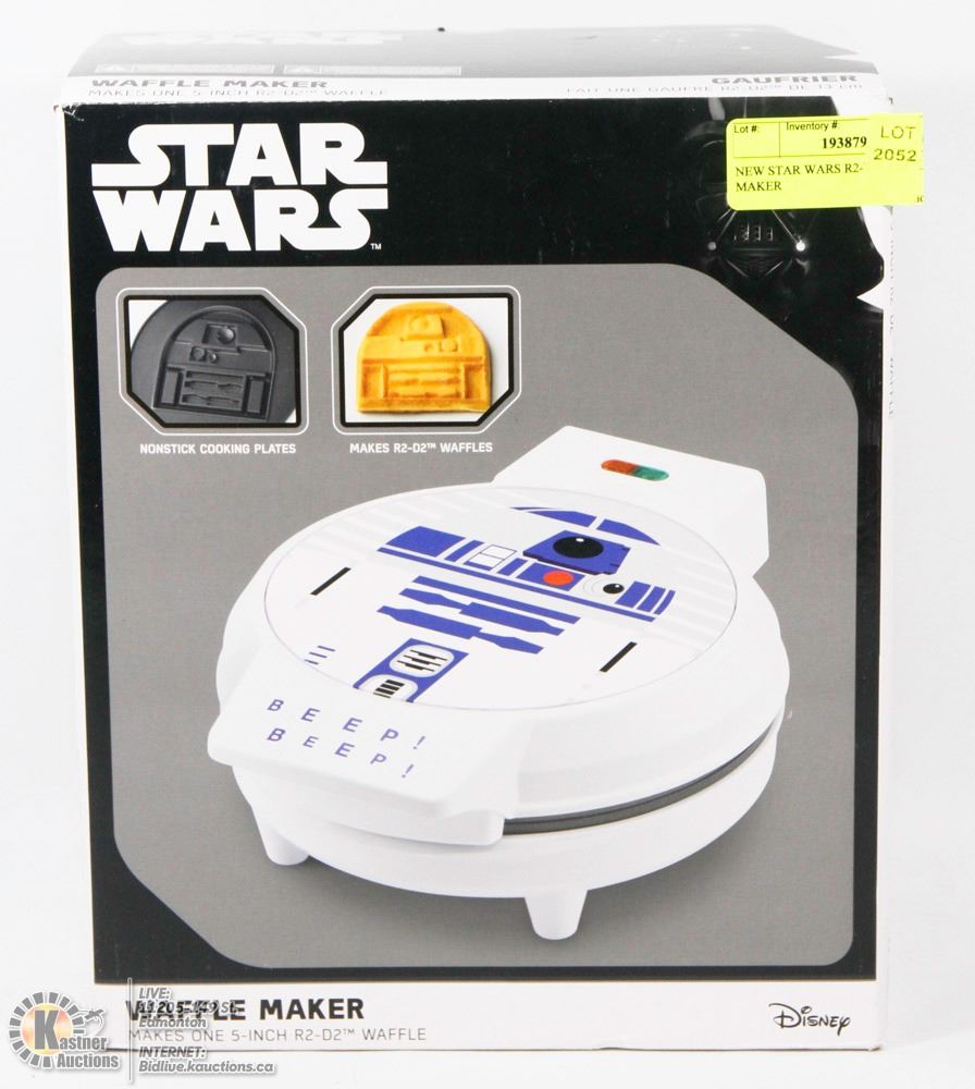 star wars r2d2 waffle maker