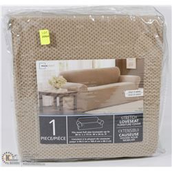 MAINSTAYS STRETCH LOVESEAT COVER