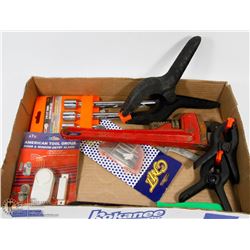 LOT OF ASSORTED ESTATE TOOLS, INCL SCREW