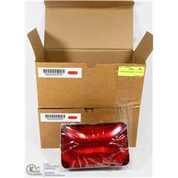 2 NEW RED EQUIPMENT TAIL LIGHTS