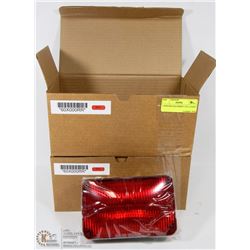 2 NEW RED EQUIPMENT TAIL LIGHTS