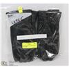 Image 1 : 2 PACK LADIES LEATHER GLOVES SIZE LARGE
