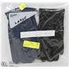 Image 1 : 2 PACK LADIES LEATHER GLOVES SIZE LARGE