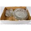 Image 1 : BOX 5) 8 SERVING BOWLS ASSORTED SIZE GLASS AND