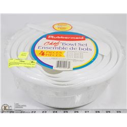 NEW RUBBERMAID CHEF BOWL SET WITH SPATULA