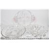 Image 1 : BOX 9) 2 GLASS PLATTERS AND 1 BOWL