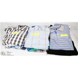 THREE LARGE BUNDLES OF MENS SHIRTS