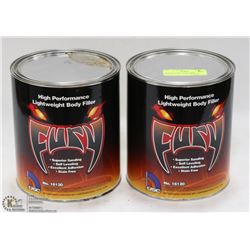 LOT OF 2-3.4KG FURY HIGH PERFORMANCE LIGHT WEIGHT