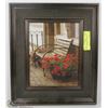Image 1 : SHOWHOME FLOWER BENCH PICTURE 15X13.