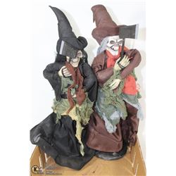 LOT OF 2 SKELETON DOLLS