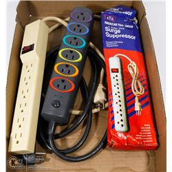 LOT OF SURGE SUPPRESSORS/PROTECTORS