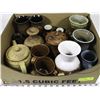 Image 1 : POTTERY COLLECTION INCL CUPS, VASES, BOWLS & POTS.