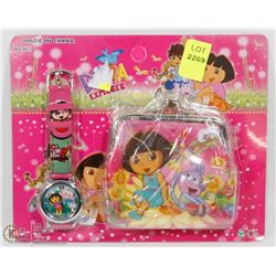 NEW KIDS WATCH AND WALLET SET