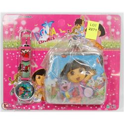 NEW KIDS WATCH AND WALLET SET