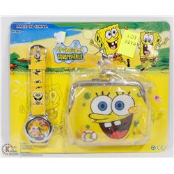 NEW KIDS WATCH AND WALLET SET