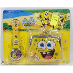 NEW KIDS WATCH AND WALLET SET