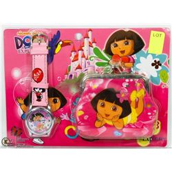 NEW KIDS WATCH AND WALLET SET