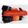 Image 1 : 2 PACK MENS SLIPPER SOCKS.
