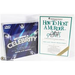 NEW HOST A MURDER GAME AND CELEBRITY GAME