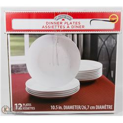 12PC DINNER PLATE SET