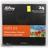 Image 1 : HILROY STUDIO PRO WATERCOLOUR PENCIL SET