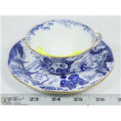 ROYAL CROWN DERBY MIKADO PATTERN CUP & SAUCER