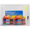 Image 1 : NEW 11"X14" DRY-ERASE BOARD SOLD WITH TWO NEW