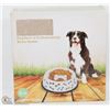 Image 1 : NEW 8" DOG BOWL WITH BONE DESIGN