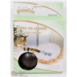 NEW PAWISE HAPPY GO AROUND CAT TOY