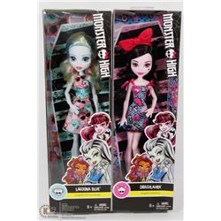 TWO NEW MONSTER HIGH DOLLS