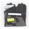 Image 1 : 2 PACK MENS LEATHER GLOVES SIZE SMALL