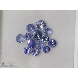 15) GENUINE TANZANITE GEMSTONES