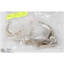 6 PAIRS OF COWBOY BOOT HEEL & TOE PROTECTORS