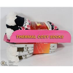 2 PACK LADIES SLIPPER SOCKS.