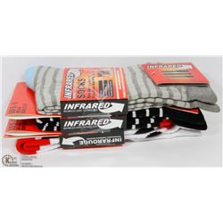 3 PACK LADIES HEAT WAVE SOCKS.