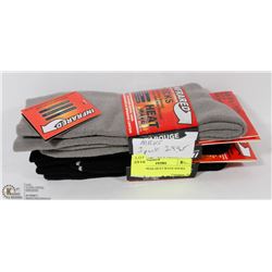 3 PACK MENS HEAT WAVE SOCKS.