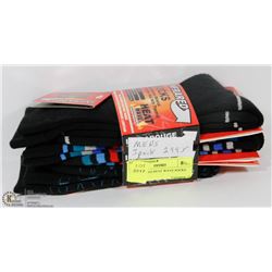 3 PACK MENS HEAT WAVE SOCKS.