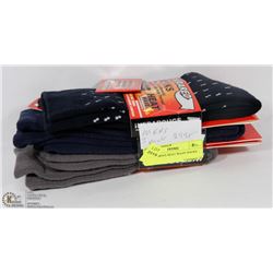 3 PACK MENS HEAT WAVE SOCKS.
