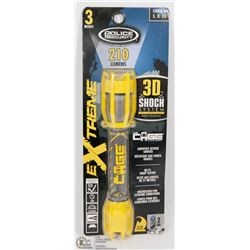 POLICE SECURITY 210 LUMENS 3 MODE FLASHLIGHT