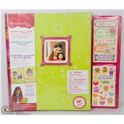 487PC AMERICAN GIRL CRAFTS STARTER SCAPBOOK KIT