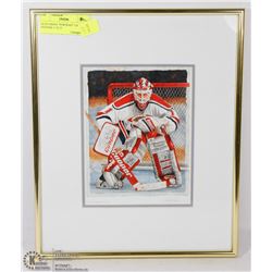 GLEN GREEN "PORTRAIT" LAST DEFENSE 11 X 13