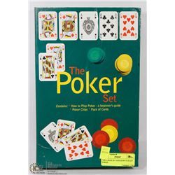 THE POKER SET AND HOW TO PLAY POKER