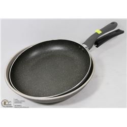 LOT OF TWO NON STICK FRYING PANS