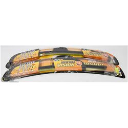 LOT OF TWO 16" VIEW MAX VISION WIPER BLADES