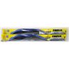 Image 1 : LOT OF 2 RAIN X 24" LATITUDE WIPER BLADES
