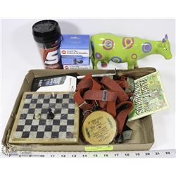 FLAT OF MENS ITEMS AND ESTATE COLLECTION OF