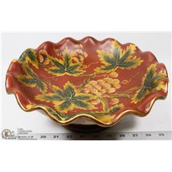 RED CENTER PIECE BOWL