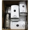 Image 1 : BOX OF SOFT CARE HAND SOAP DISPENSERS.